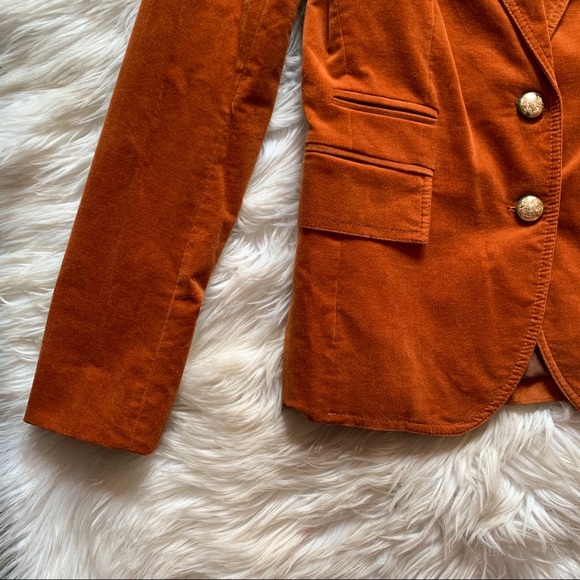 New! DEREK LAM 10 Crosby Velvet Blazer - Picture 3 of 10